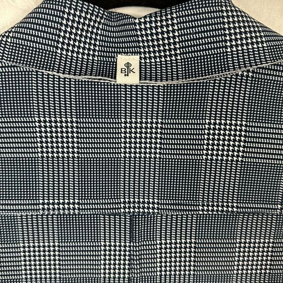 Belyn Key Plaid Short Sleeve Pull On Golf Top Size S - Picture 5 of 9